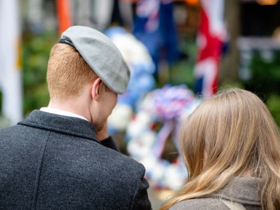 Remembrance Day Ceremony at the garden